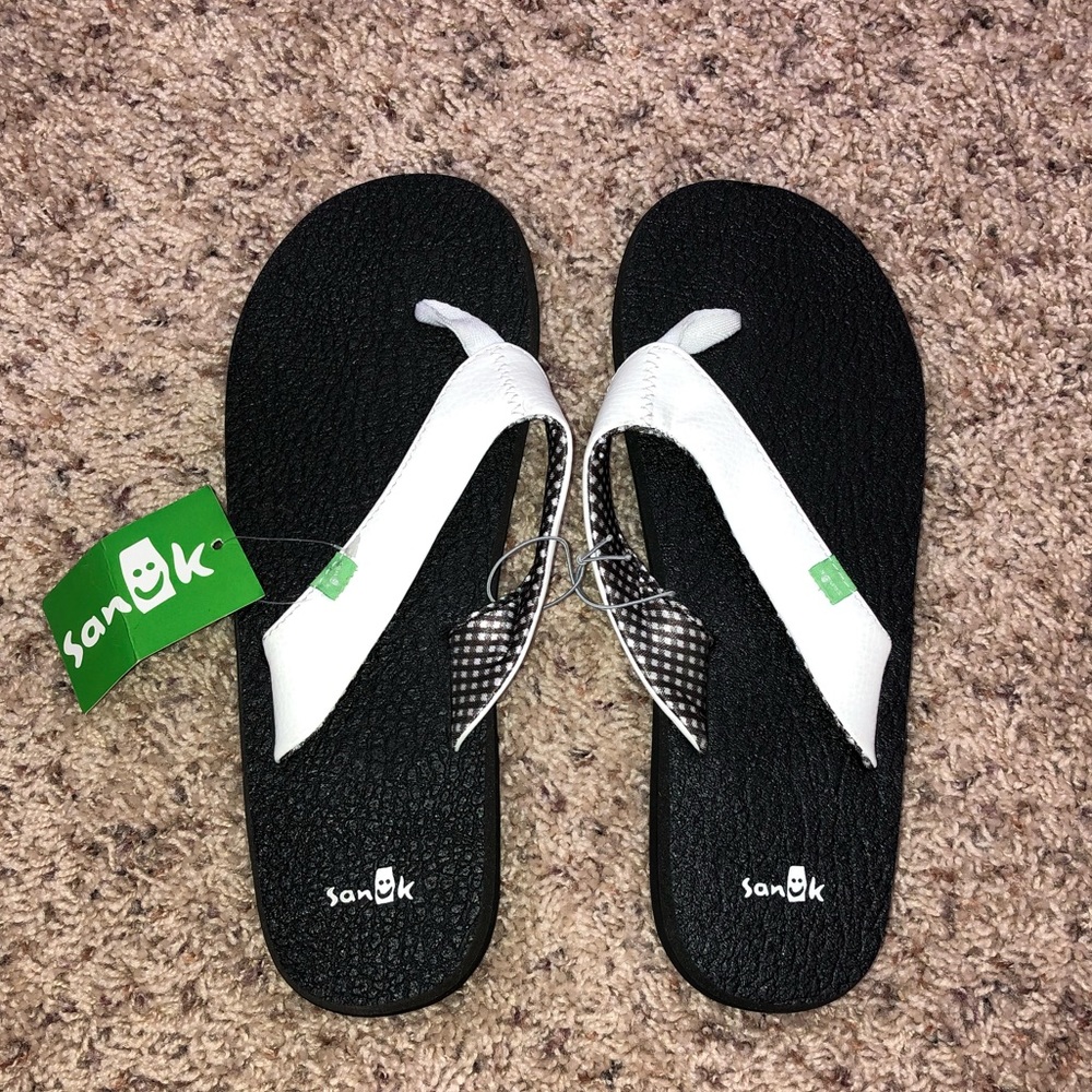 NWT Sanuk Yoga Mat Flip Flop